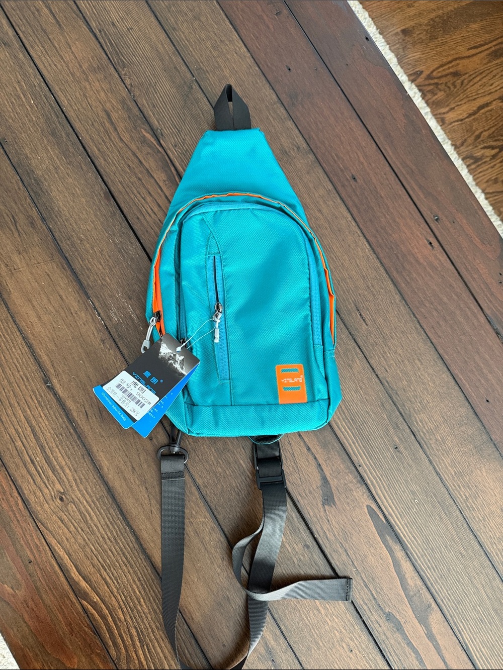 Yinglan Turquoise Sling Backpack Crossbody Travel Bag NWT